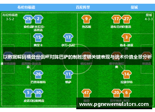 以数据解码福登世俱杯对阵巴萨的制胜逻辑关键表现与战术价值全景分析